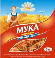 Фото Мука пшеничная хлеб В/С "П. Нивы" (5кг) 50/5кг