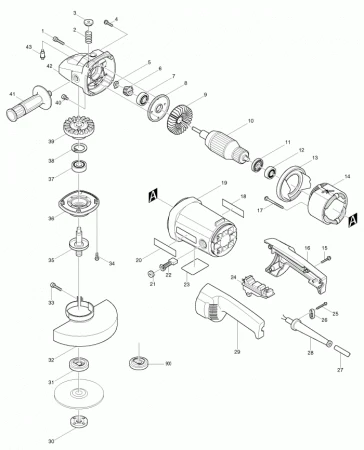 Фото Резистор плавного пуска MAKITA 9047/9049/9067/9069