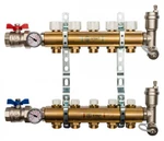 фото Коллектор Stout из латуни без расходомеров 5 выходов