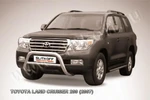 фото Slitkoff Кенгурятник d76 низкий черный TOYOTA LAND CRUISER 200 (2007)