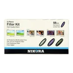 фото Nikura Набор фильтров 58 мм Nikura 3-Piece Multi-Coated Filter Kit (UV, CPL, FLD)