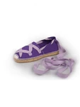 фото La casa de espadrilles Эспадрильи женские La casa de espadrilles Classic Laces Purple