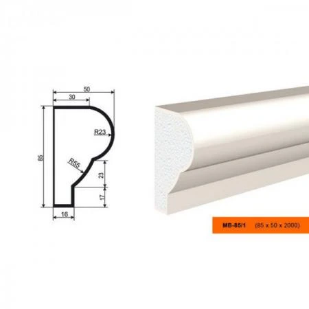 Фото Молдинг МВ-85/1 (МС-104)