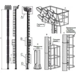 фото Прожекторная мачта ВС