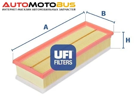 Фото Фильтр воздушный двигателя UFI 30.210.00