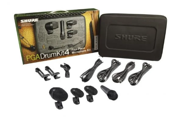 Фото Набор микрофонов для ударных SHURE PGADRUMKIT4