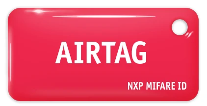 Фото Proximity брелок AIRTAG Mifare ID (красный)