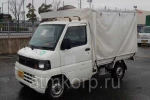 фото Микрогрузовик бортовой тент MITSUBISHI MINICAB TRUCK кузов U61T гв 2008 багажник груз 0,35 тн пробег 115 т.км