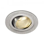 фото NEW TRIA LED DL ROUND SET, светодиодны точечный светильник с COB LED 6.2Вт, 2700K, 38°, 600lm, с блоком питания, алюминий | 113876 SLV