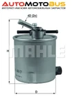 фото Фильтр топливный Mahle/Knecht KL44027