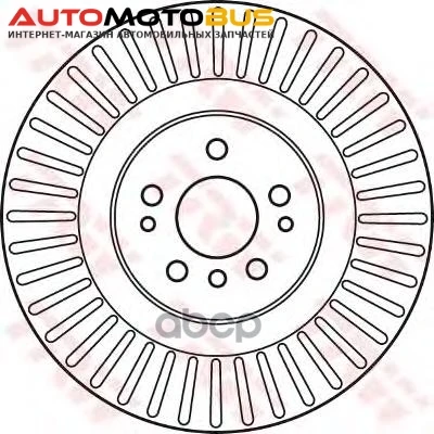 Фото Диск тормозной TRW/Lucas DF6013S