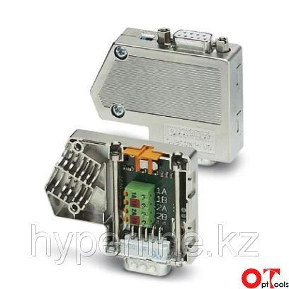 Фото Profibus PHOENIX CONTACT 2744348 Phoenix contact SUBCON-PLUS-PROFIB Шинный штекер D-SUB