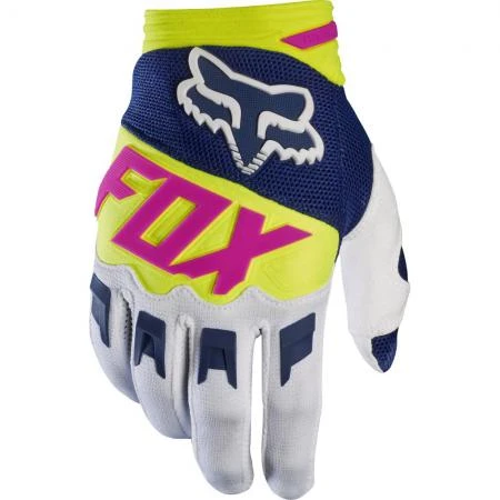 Фото Мотоперчатки Fox Dirtpaw Race Glove Navy/White M (17291-045-M)