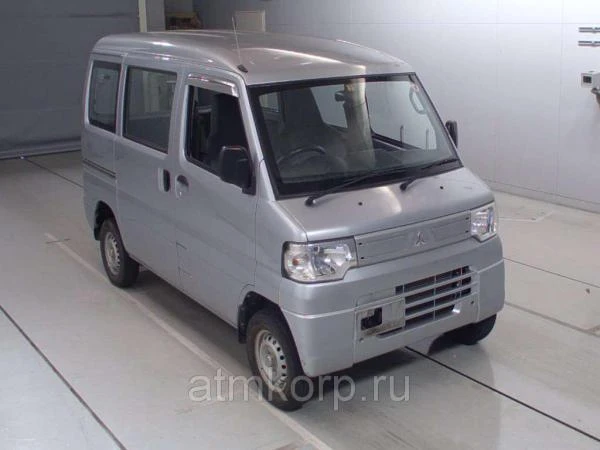 Фото Фургон электромобиль MITSUBISHI MINICAB MIEV 2012 запас хода 100 км груз 350 кг пробег 33 т.км серебристый