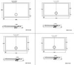 фото Душевой поддон Globo Docciabella Shiny DB140.BI