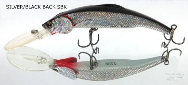 Фото Воблер Matzuo Kinchou Minnow 17,7 гр (3 - 6,1 м.) Цвет SBK (Silver/ Black Black)