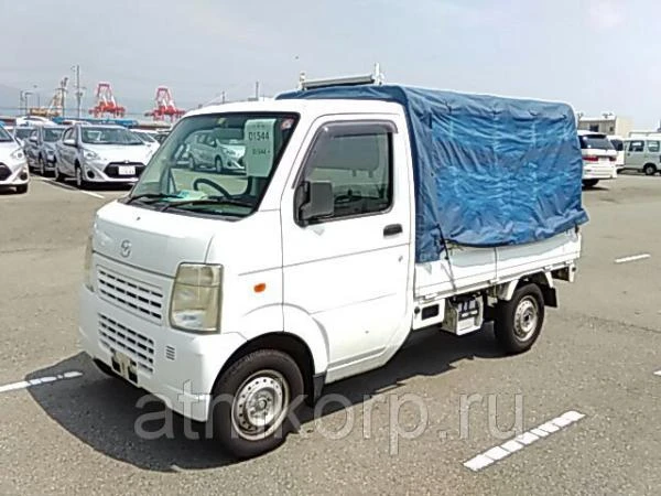 Фото Микрогрузовик бортовой тент MAZDA SCRUM TRUCK кузов DG63T год выпуска 2011 пробег 66 тыс км