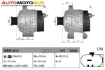 фото Генератор DENSO DAN1313