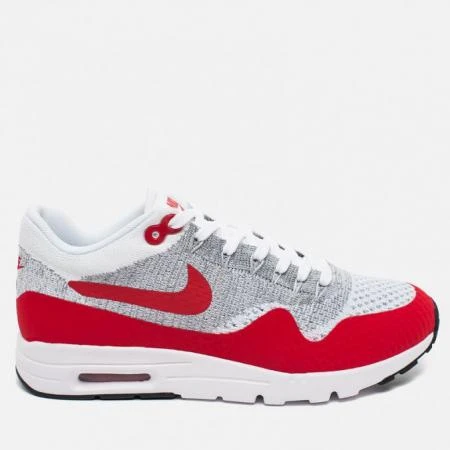 Фото Nike Air Max 1 Ultra Flyknit White/University Red/Pure Platinum