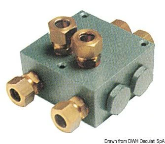 Фото Osculati VETUS check valve for single/double station