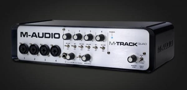 Фото USB аудио интерфейс M-Audio MTrack Quad