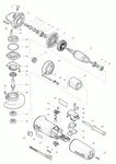 фото Штифт MAKITA 9562/9565 п.57 шпинделя мет. (стопор)