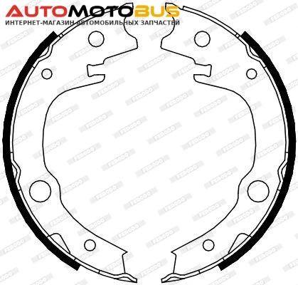 Фото Тормозные колодки дисковые FERODO FSB4014