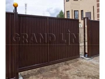 Фото Откатные ворота Grand Line Премиум