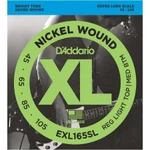 фото Гитарные струны D'Addario EXL165SL (для бас-гитары)